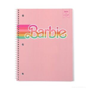 Barbie Logo Peach Notebook
